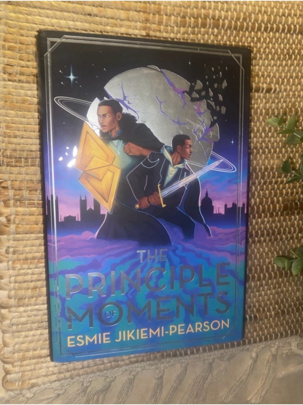The Principle of Moments Hardcover Book - Blue and Purple Cover